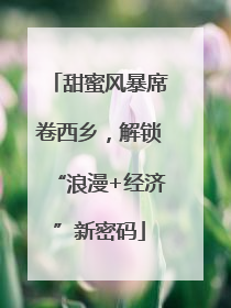 甜蜜风暴席卷西乡，解锁“浪漫+经济”新密码