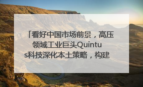 看好中国市场前景，高压领域工业巨头Quintus科技深化本土策略，构建全方位服务亚太区总部