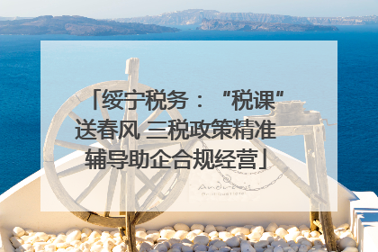 绥宁税务：“税课”送春风 三税政策精准辅导助企合规经营