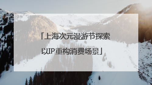 上海次元漫游节探索以IP重构消费场景