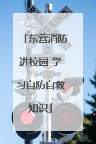东营消防进校园 学习自防自救知识