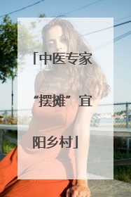 中医专家“摆摊”宜阳乡村