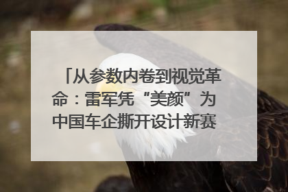 从参数内卷到视觉革命：雷军凭“美颜”为中国车企撕开设计新赛道｜封面车评