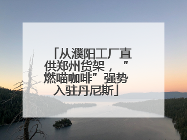 从濮阳工厂直供郑州货架，“燃喵咖啡”强势入驻丹尼斯