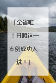 全省唯一！日照这一案例成功入选！