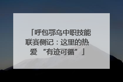 呼包鄂乌中职技能联赛侧记：这里的热爱 “有迹可循”