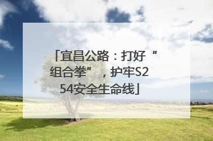 宜昌公路：打好“组合拳”，护牢S254安全生命线