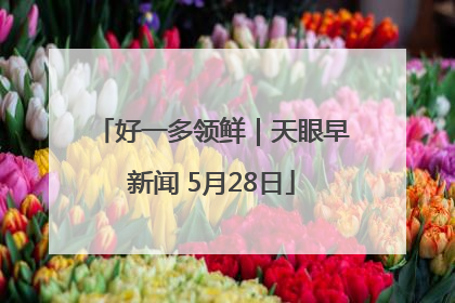 好一多领鲜｜天眼早新闻 5月28日