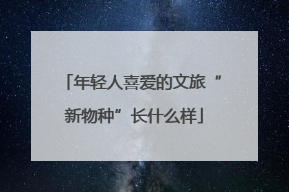 年轻人喜爱的文旅“新物种”长什么样