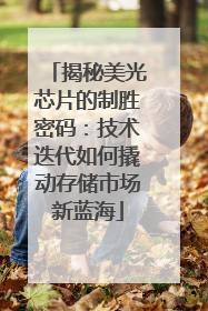 揭秘美光芯片的制胜密码：技术迭代如何撬动存储市场新蓝海