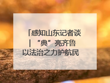 感知山东记者谈｜“典”亮齐鲁 以法治之力护航民生与营商环境