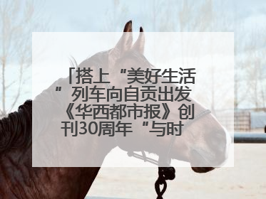 搭上“美好生活”列车向自贡出发《华西都市报》创刊30周年“与时代共振•蜀地人文主题展”5月30日开展丨美好生活有“盐”味
