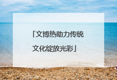 文博热助力传统文化绽放光彩