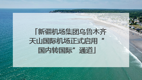 新疆机场集团乌鲁木齐天山国际机场正式启用“国内转国际”通道