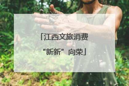 江西文旅消费“新新”向荣