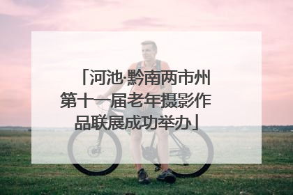 河池·黔南两市州第十一届老年摄影作品联展成功举办