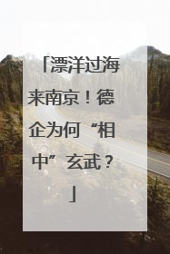 漂洋过海来南京！德企为何“相中”玄武？
