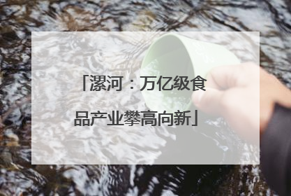 漯河：万亿级食品产业攀高向新