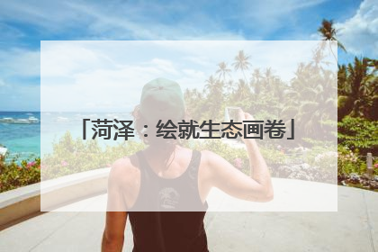 菏泽：绘就生态画卷