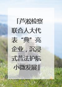 芦淞检察联合人大代表“典”亮企业，沉浸式普法护航小微发展