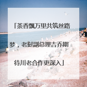 茶香飘万里共筑丝路梦，老挝副总理吉乔期待川老合作更深入