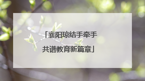 襄阳琼结手牵手 共谱教育新篇章