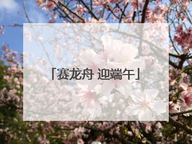 赛龙舟 迎端午