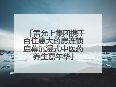 雷允上集团携手百佳惠大药房连锁启幕沉浸式中医药养生嘉年华