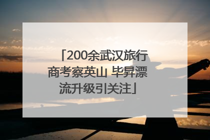 200余武汉旅行商考察英山 毕昇漂流升级引关注
