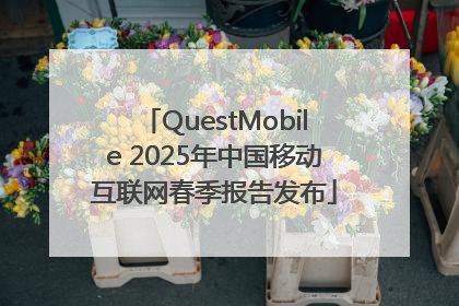 QuestMobile 2025年中国移动互联网春季报告发布