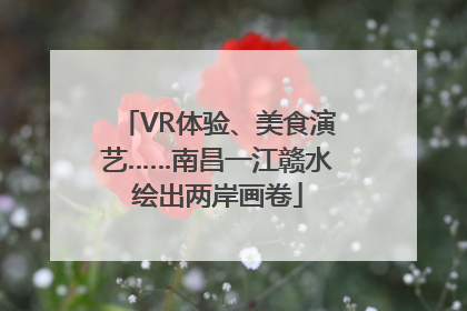 VR体验、美食演艺……南昌一江赣水绘出两岸画卷